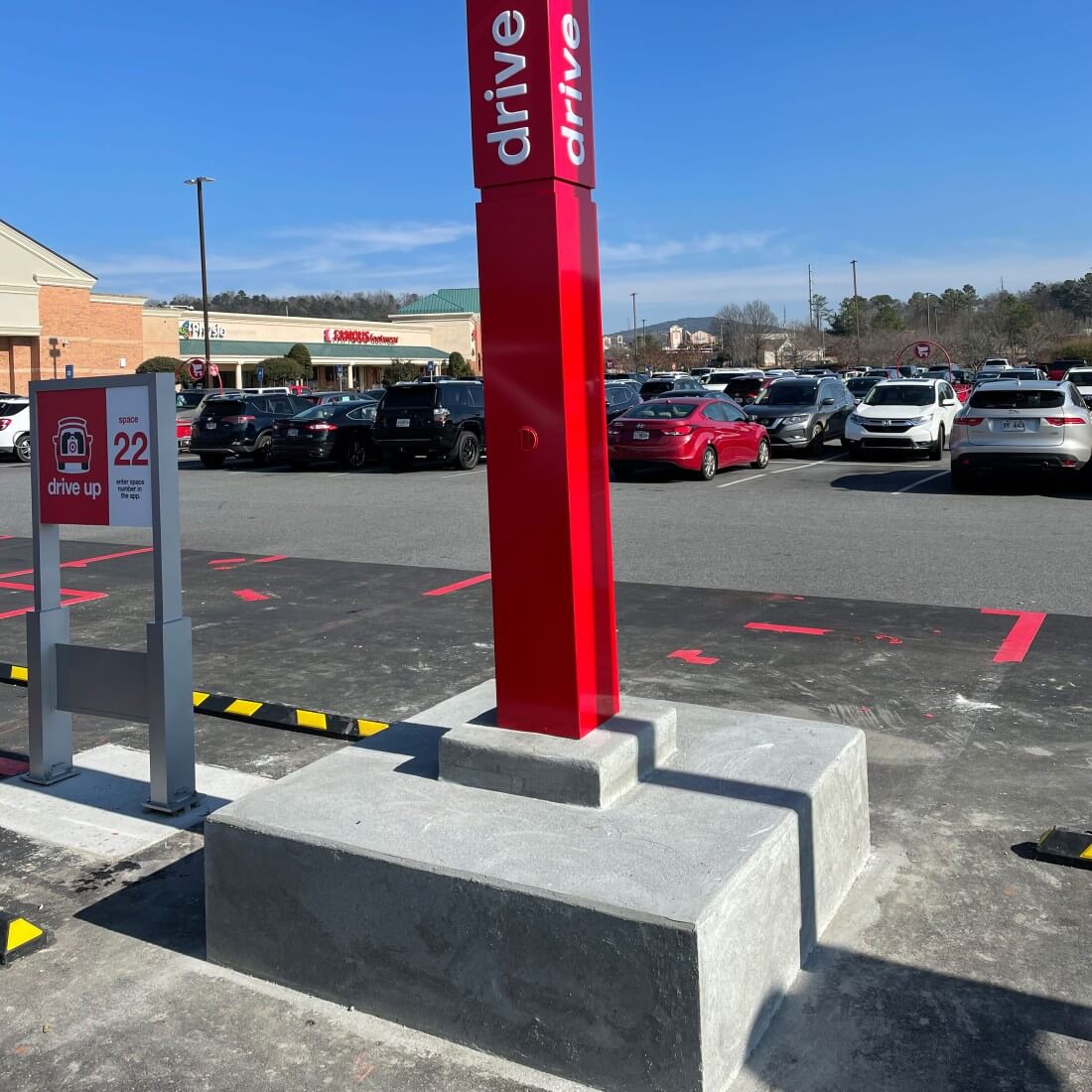 Signage and Bollard Installation | Cardinal Concrete - IMG_9283