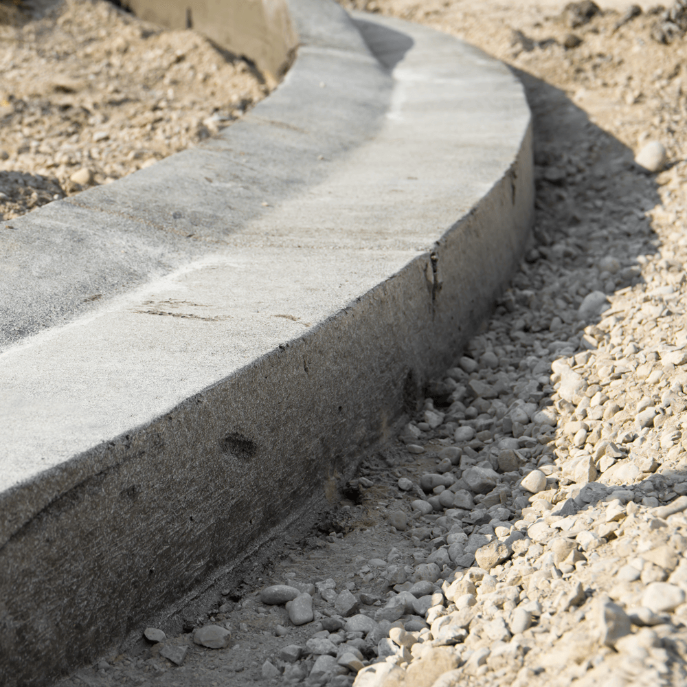 Curb & Gutter Services | Auburn, AL | Cardinal Concrete