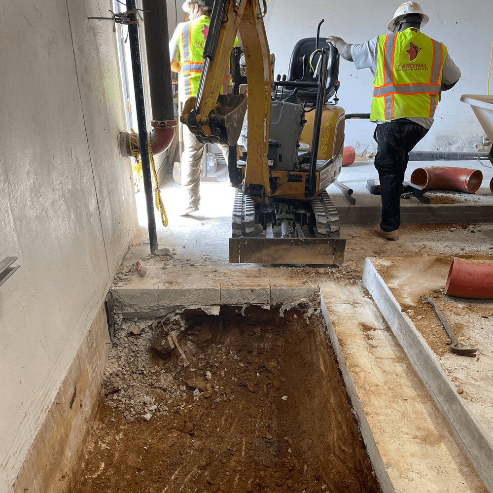 Interior Concrete Demolition | Auburn, AL | Cardinal Concrete  - int3