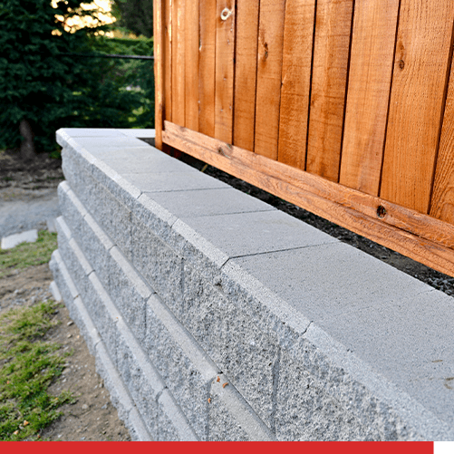 Photo of Concrete Retaining Wall